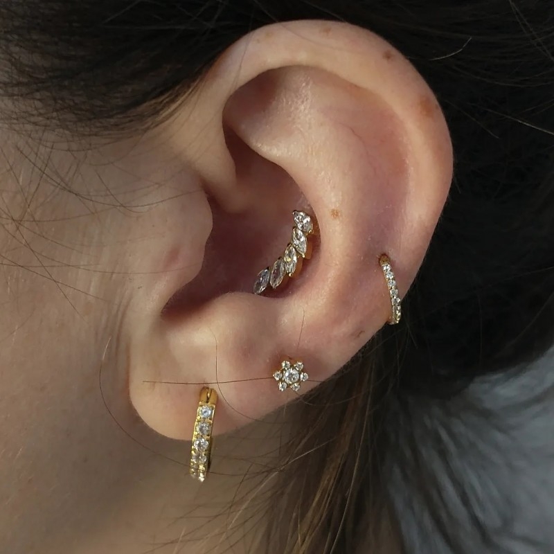 Aplicação feita por nossa Body Piercer Michele