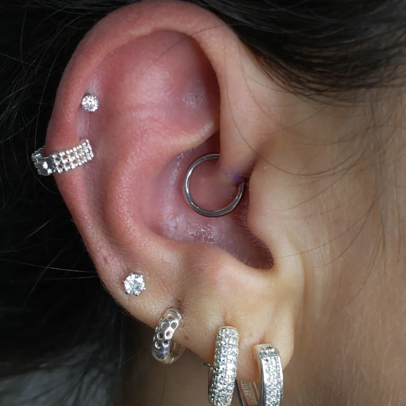 Aplicação feita por nossa Body Piercer Michele