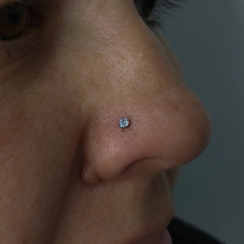 Aplicação feita por nossa Body Piercer Michele