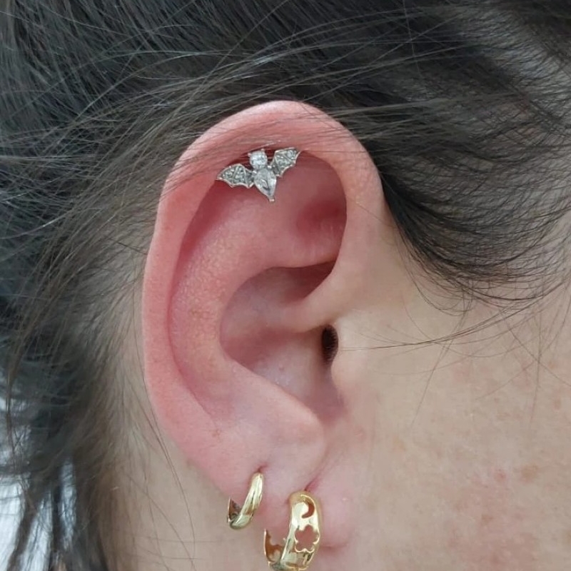 Aplicação feita por nossa Body Piercer Michele