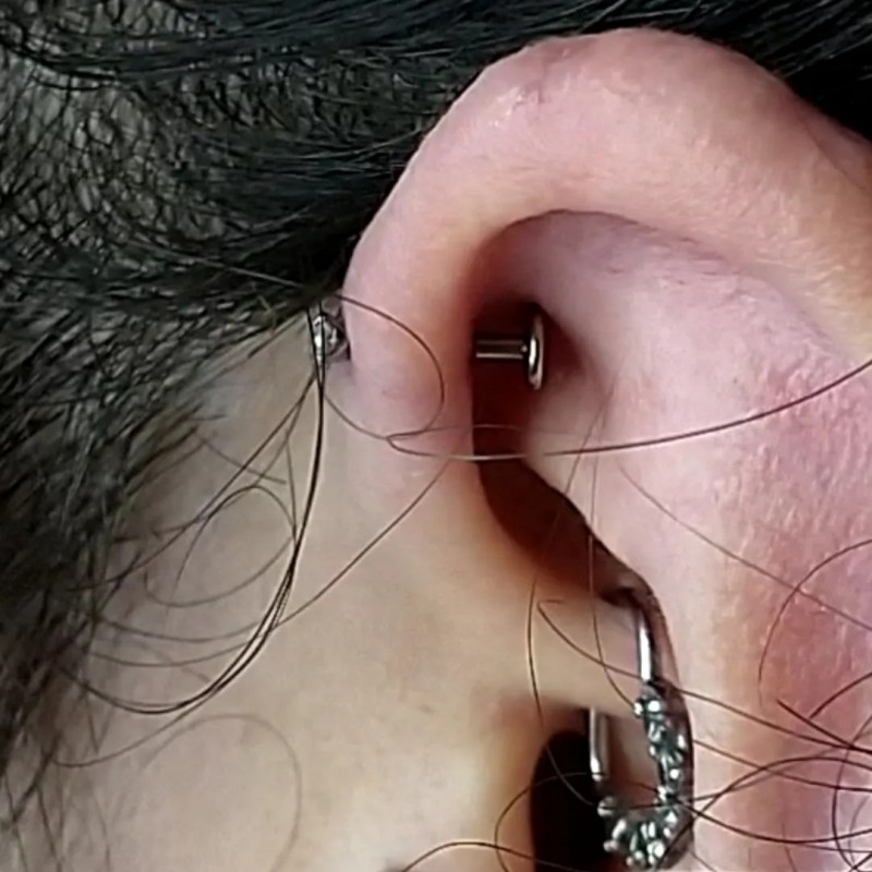 Aplicação feita por nossa Body Piercer Michele